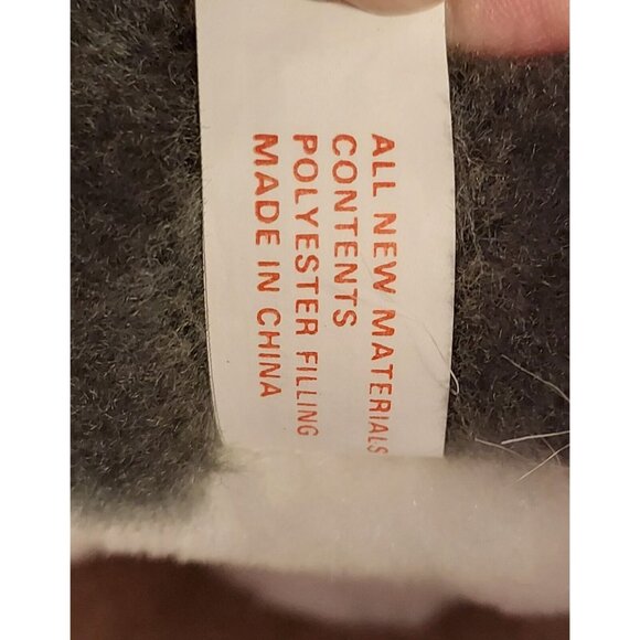 Gray Wolf /Husky Dog Plush 10" Shalom Toy Co Stuffed Animal Toy with Blue Eyes - Picture 8 of 16